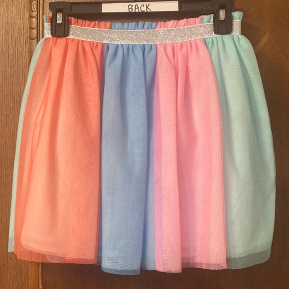 Cat & Jack Multicolored Net Tutu Skirt, sz L (10/12) - Picture 2 of 4